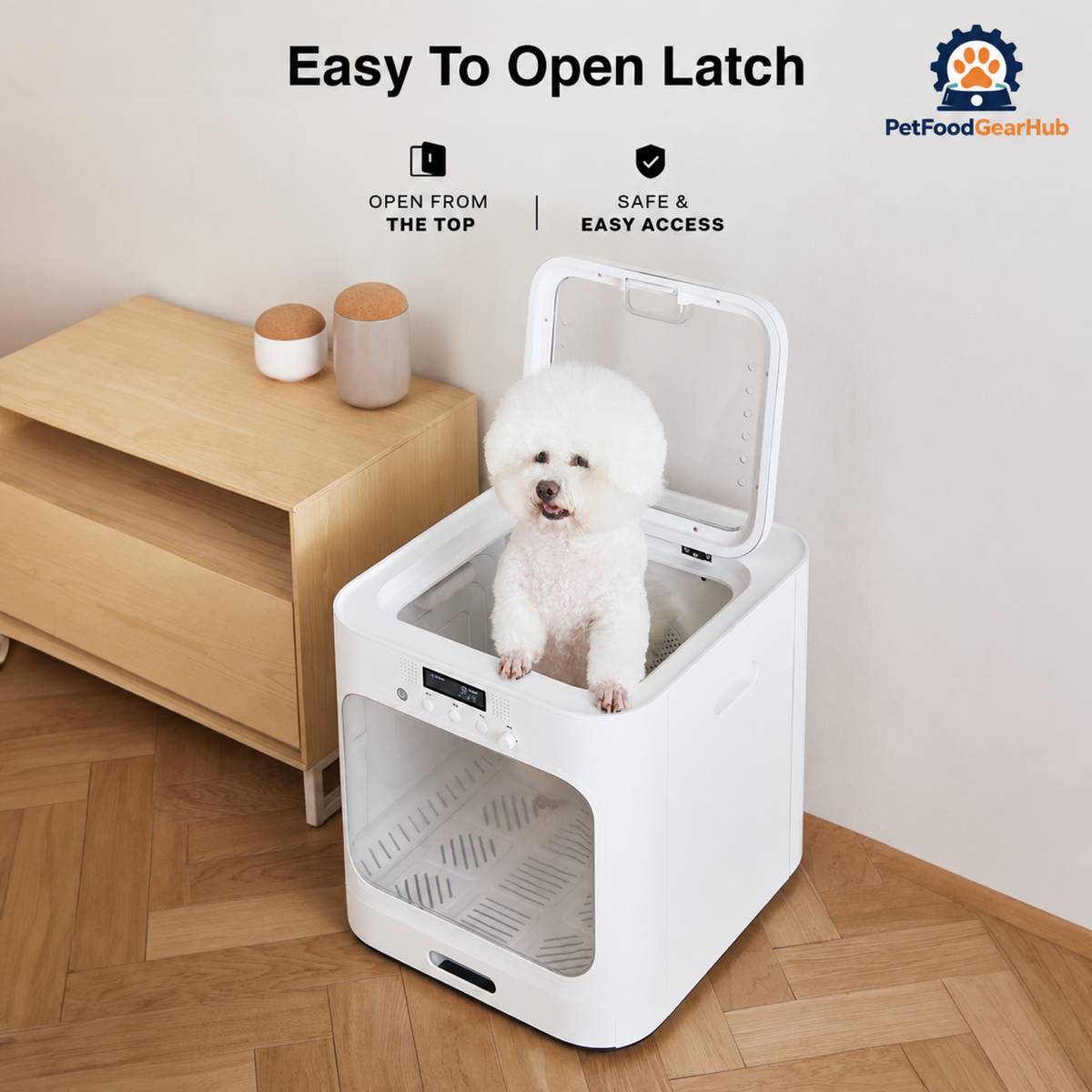 PetFoodGearHub Smart Pet Dryer with Temperature Control - product detail 2