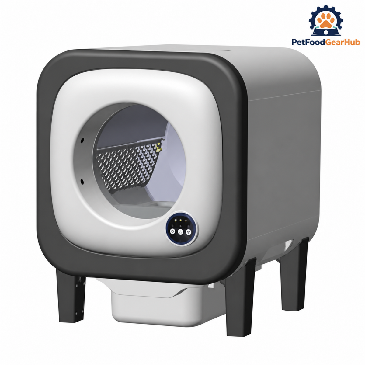 PetFoodGearHub X25 Self-Cleaning Cat Litter Box - main product view