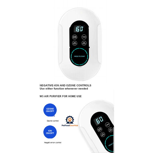 PetFoodGearHub W3 Oval Air Treatment Device - main product view