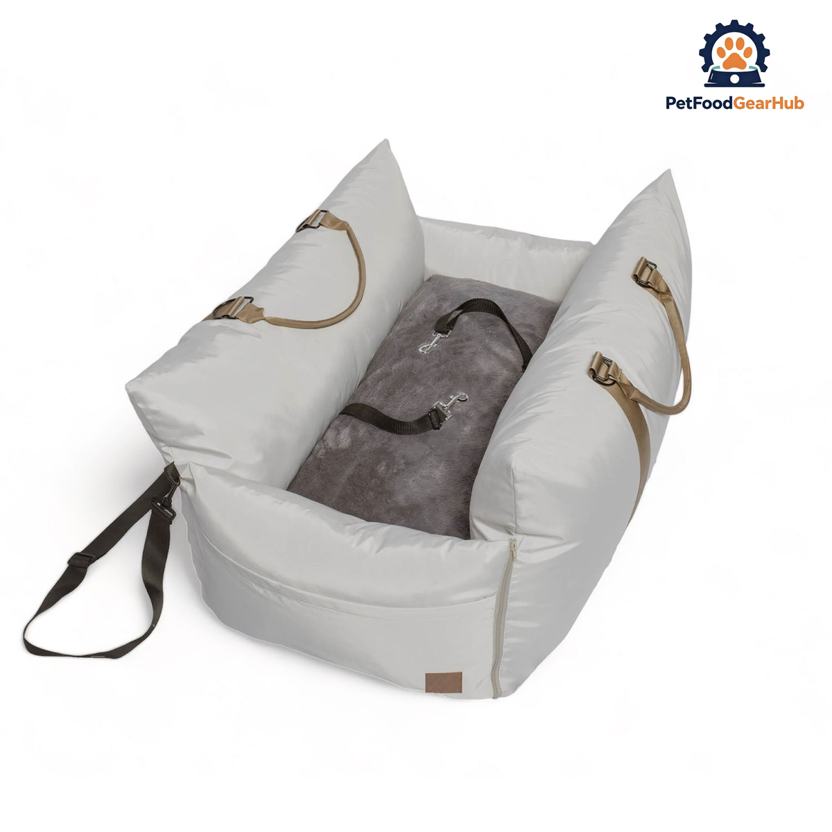 PetFoodGearHub Pet Travel Bed with Adjustable Straps for Cats and Dogs - product detail 10