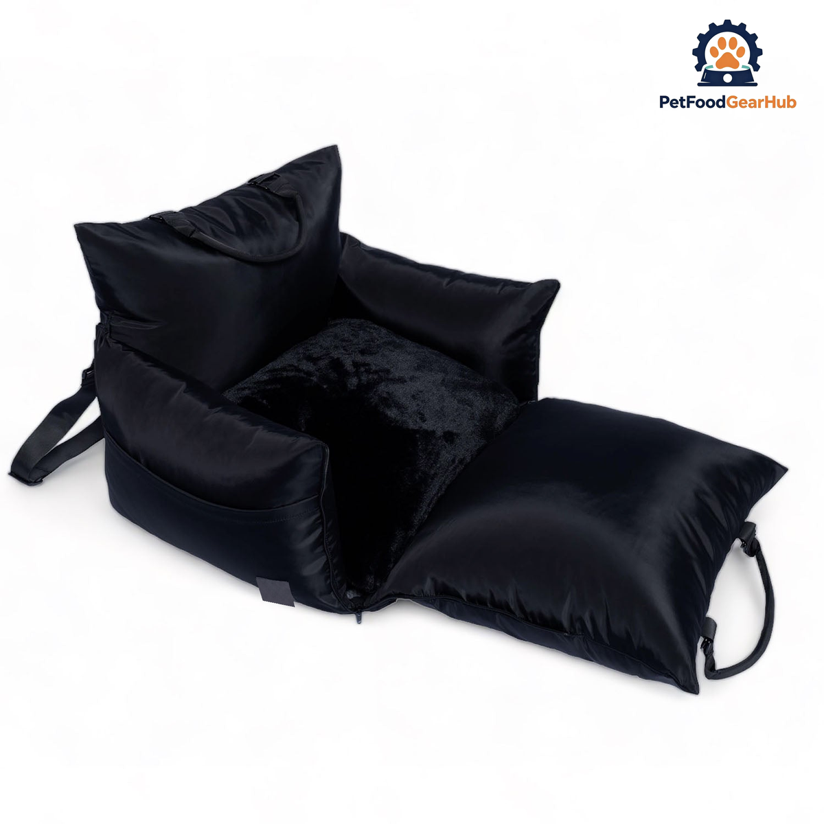 PetFoodGearHub Pet Travel Bed with Adjustable Straps for Cats and Dogs - product detail 5