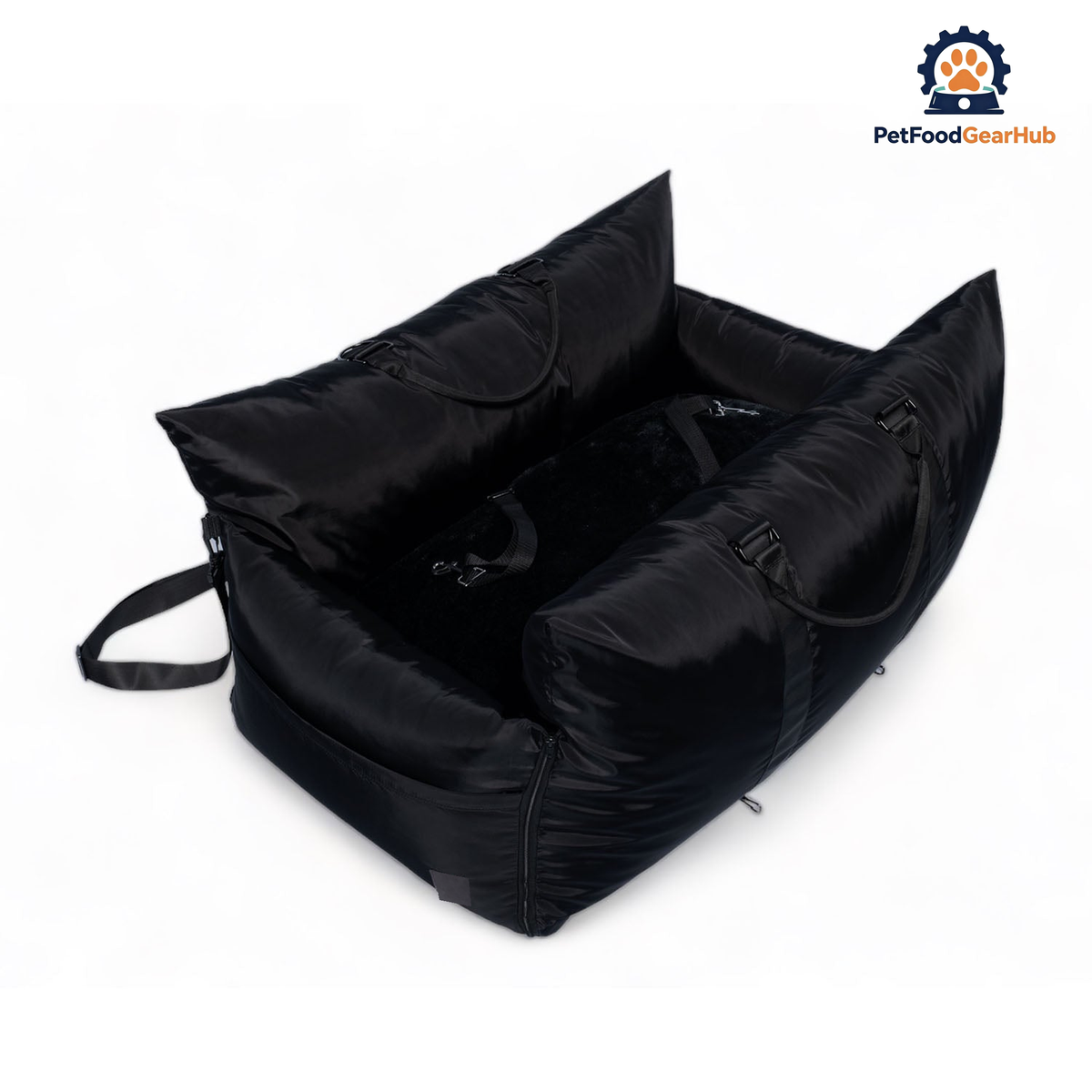 PetFoodGearHub Pet Travel Bed with Adjustable Straps for Cats and Dogs - product detail 8