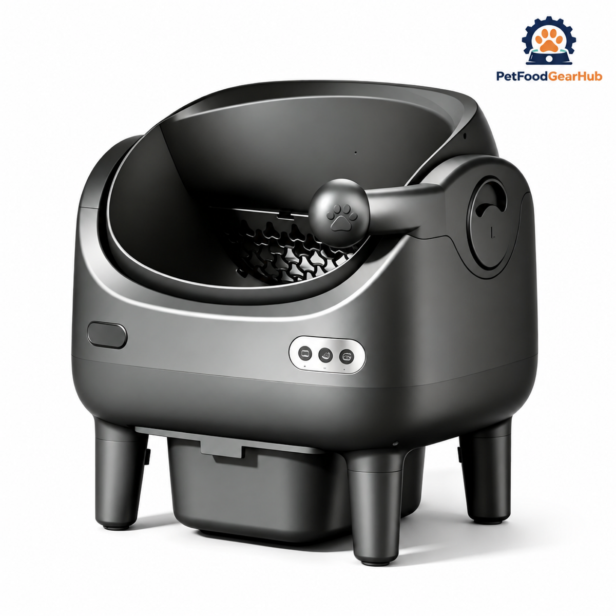 PetFoodGearHub V8 Open-Top Self-Cleaning Litter Box - UV Version - main product view
