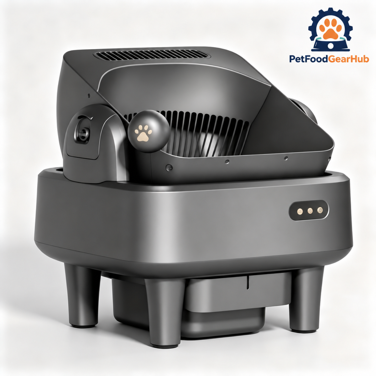 PetFoodGearHub V2 Open-Top Self-Cleaning Cat Litter Box - product detail 1