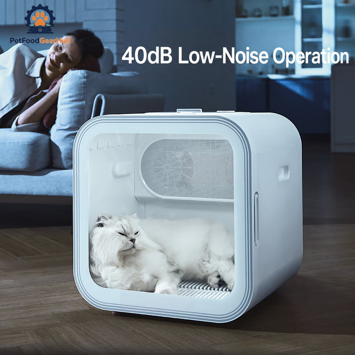 PetFoodGearHub H4 / H5 Dual-Fan Pet Drying Box - product detail 6
