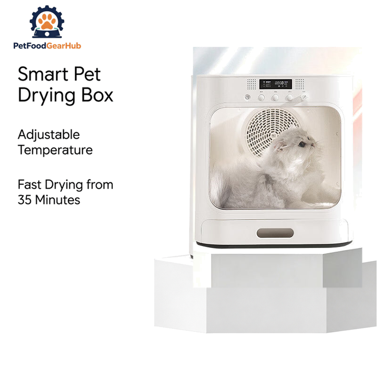 PetFoodGearHub 60L Pet Drying Box with Adjustable Temperature - product detail 7