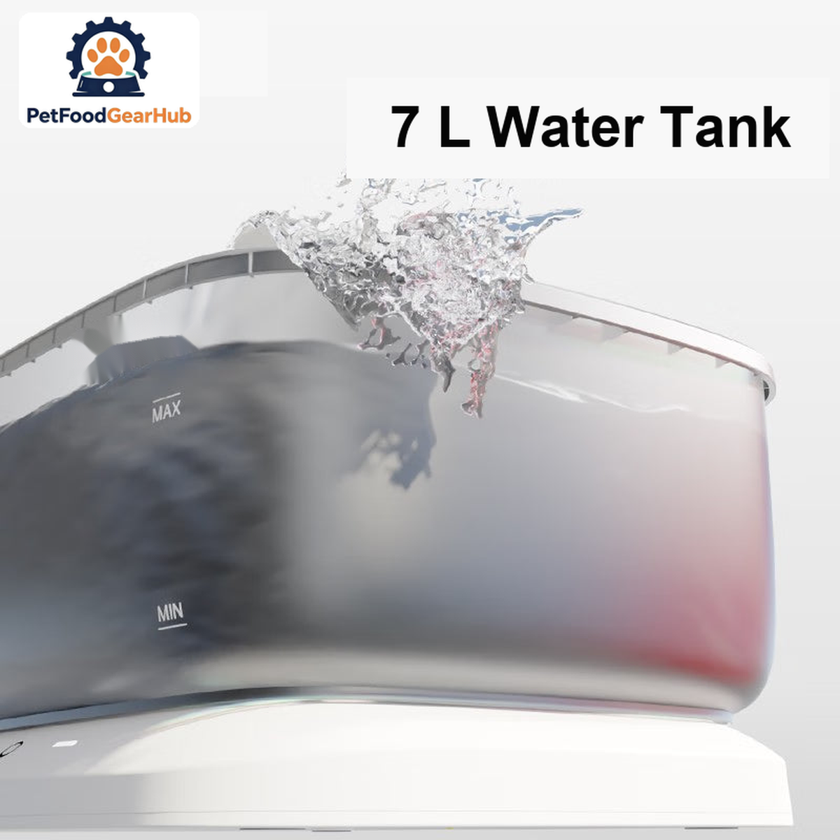 PetFoodGearHub F1 / F2 V2 Pet Water Fountain for Dogs - product detail 3