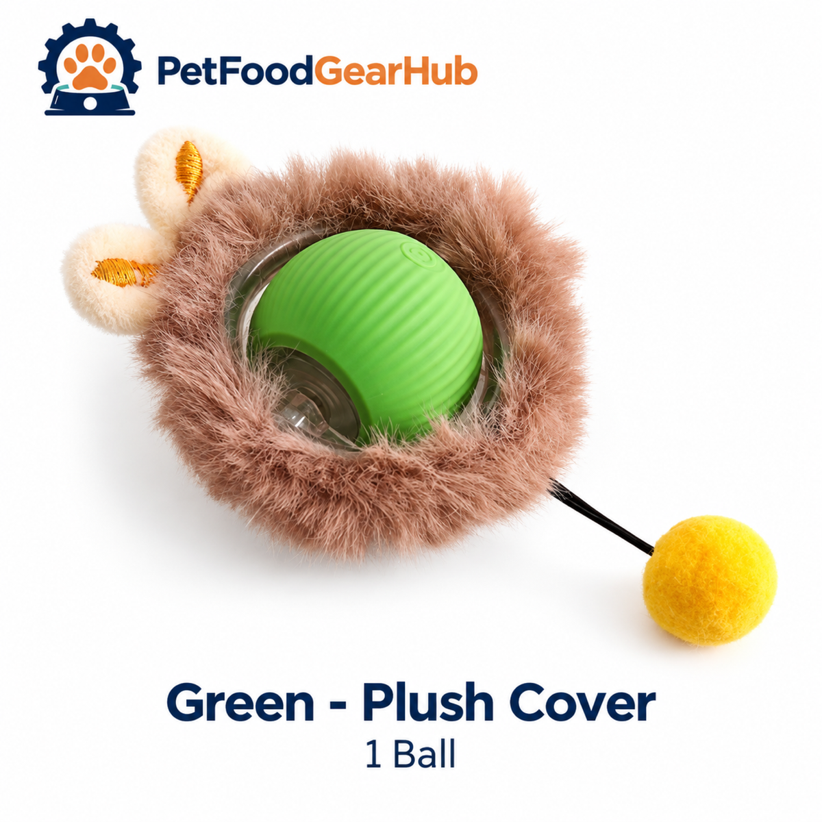 PetFoodGearHub Interactive Cat Ball 2.0 and Replacement Accessory - product details