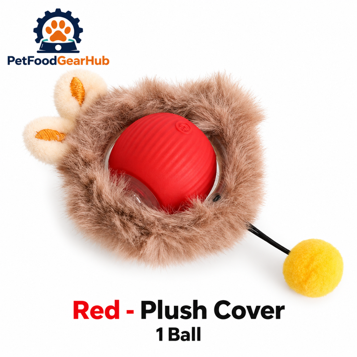 PetFoodGearHub Interactive Cat Ball 2.0 and Replacement Accessory - product details