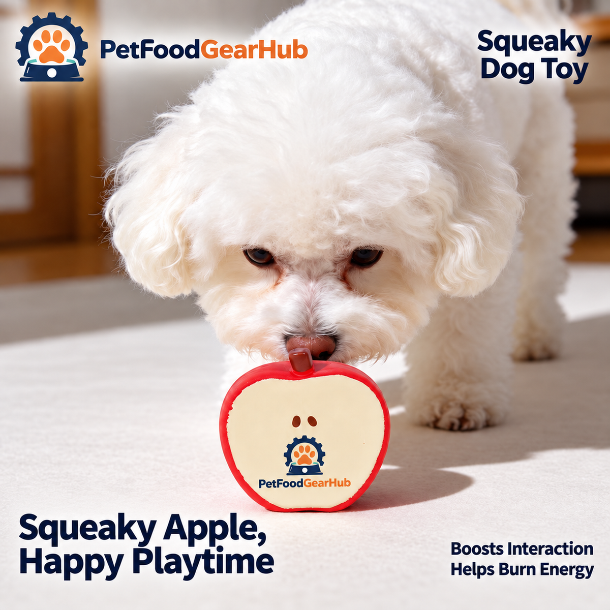 PetFoodGearHub interactive dog chew and squeaky toys