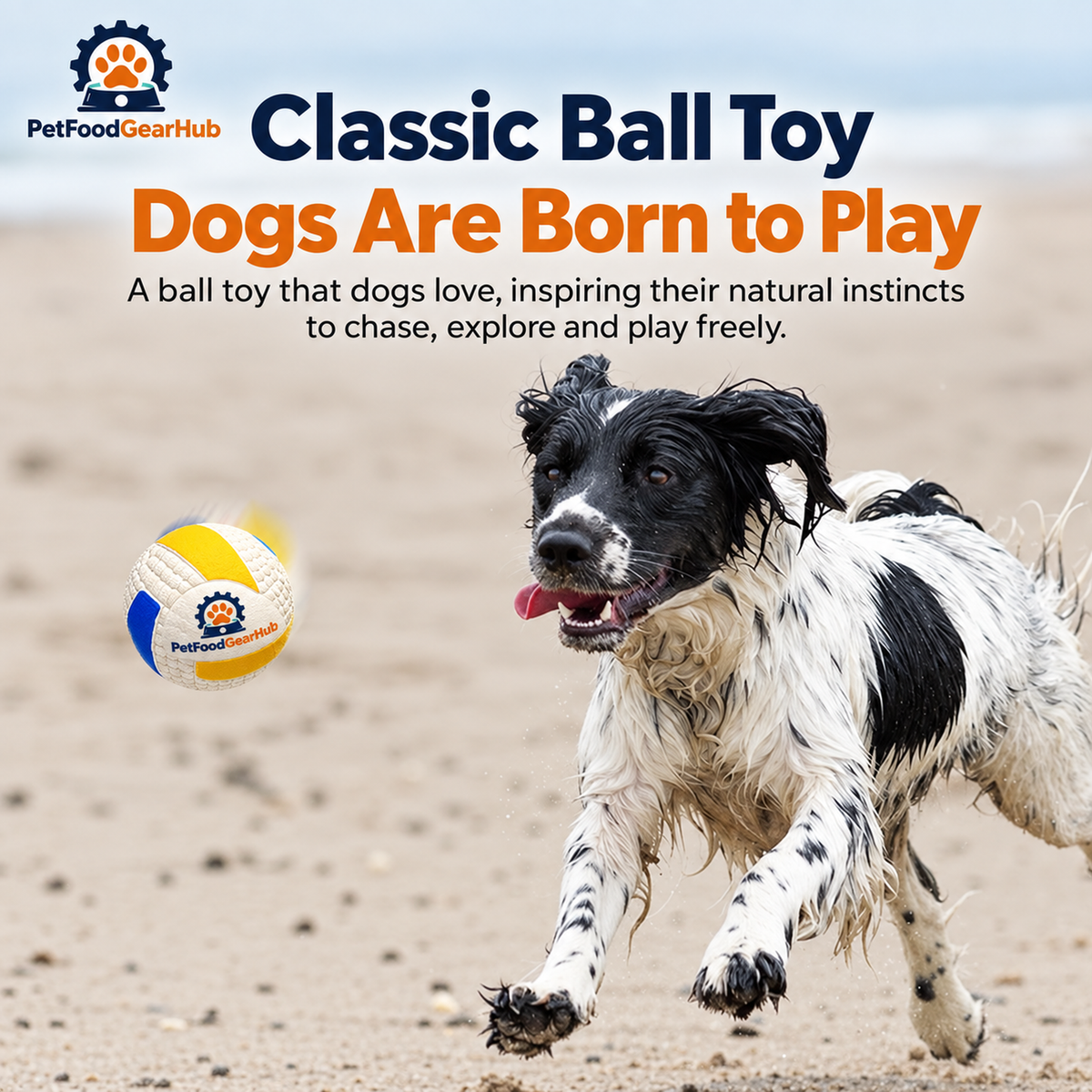 PetFoodGearHub large sports balls and dog toys