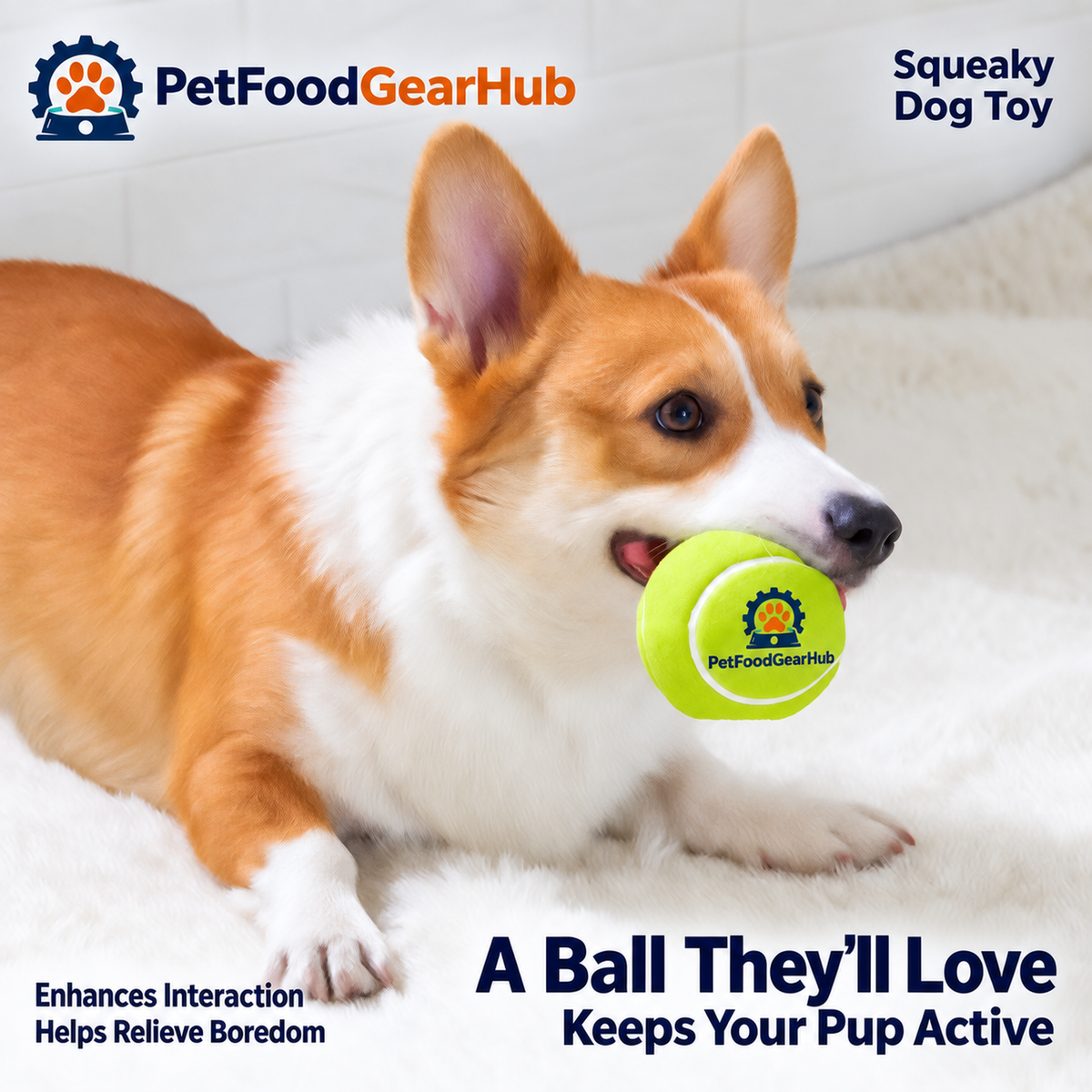 PetFoodGearHub large sports balls and dog toys