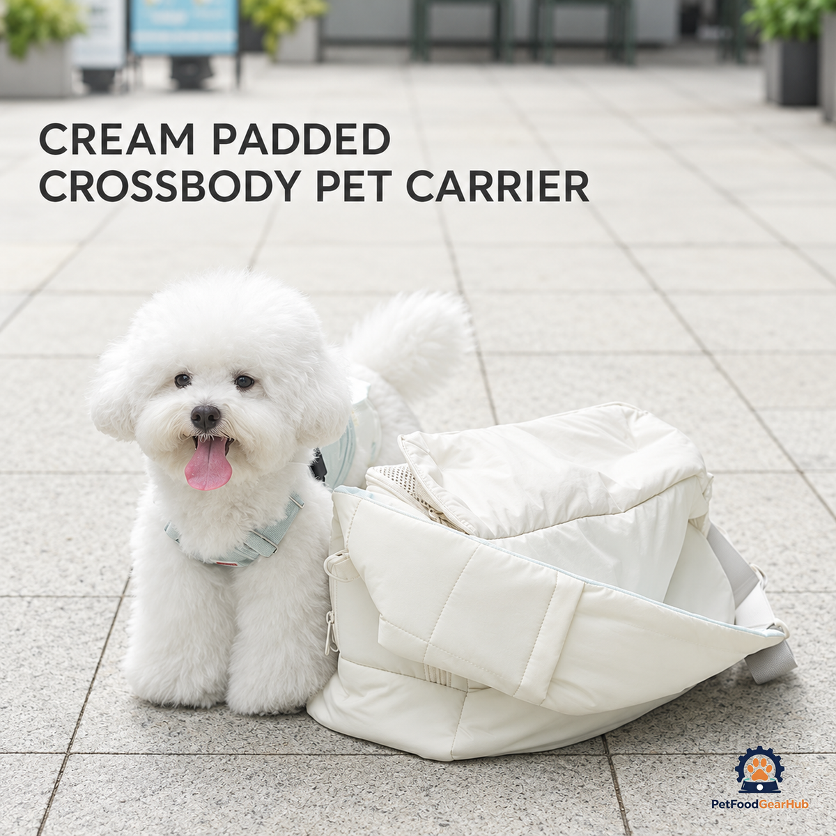 PetFoodGearHub Padded Crossbody Pet Carrier - product view 14