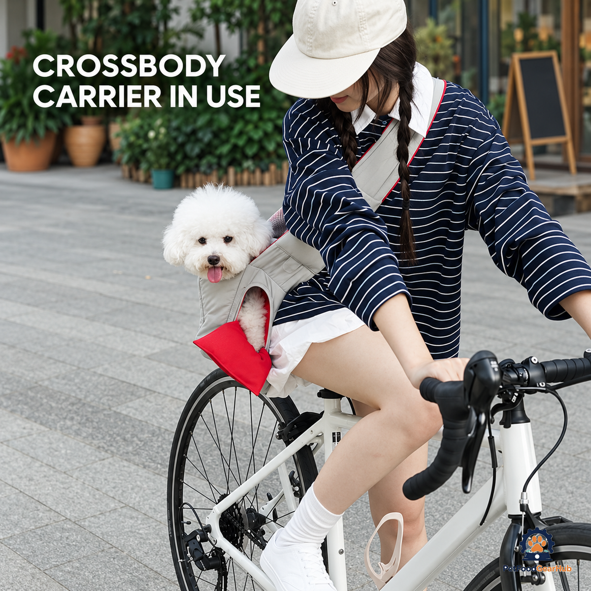 PetFoodGearHub Padded Crossbody Pet Carrier - product view 17