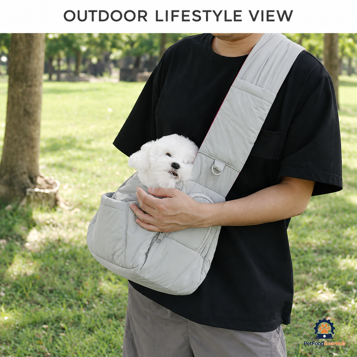 PetFoodGearHub Padded Crossbody Pet Carrier - product view 18