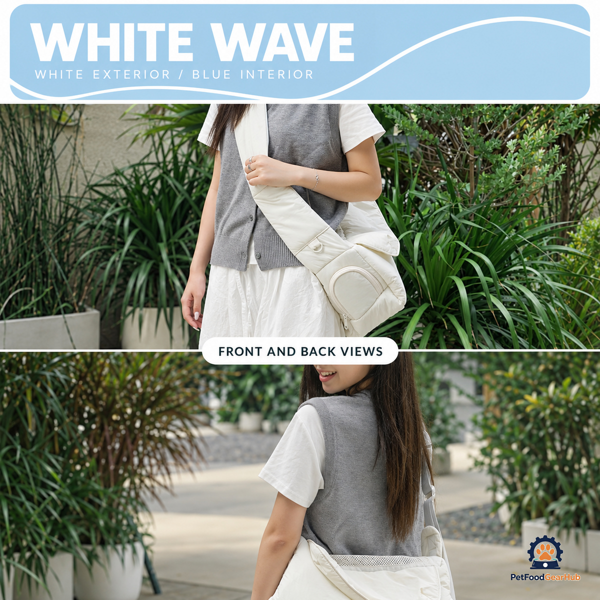 PetFoodGearHub Padded Crossbody Pet Carrier - product view 34