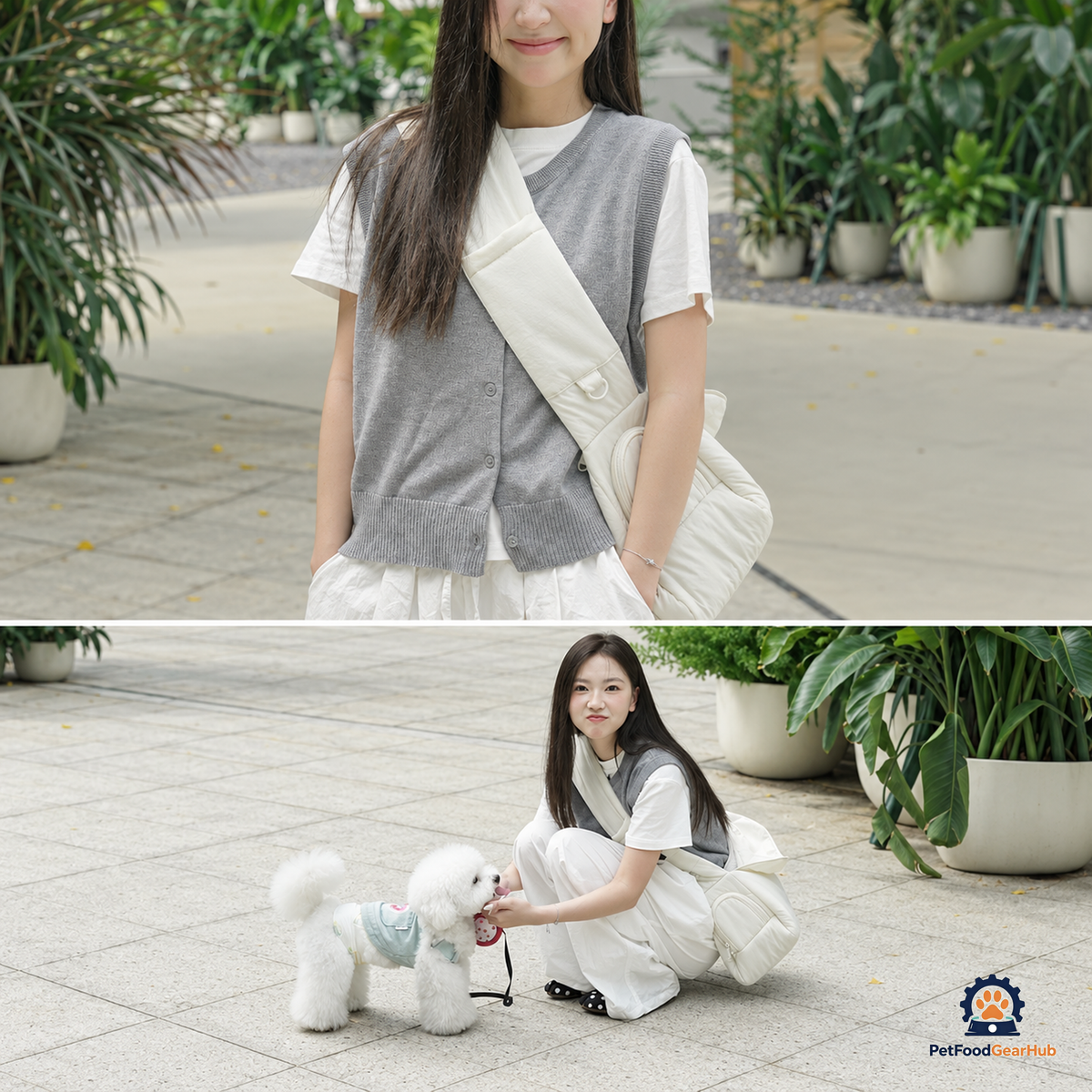 PetFoodGearHub Padded Crossbody Pet Carrier - product view 36