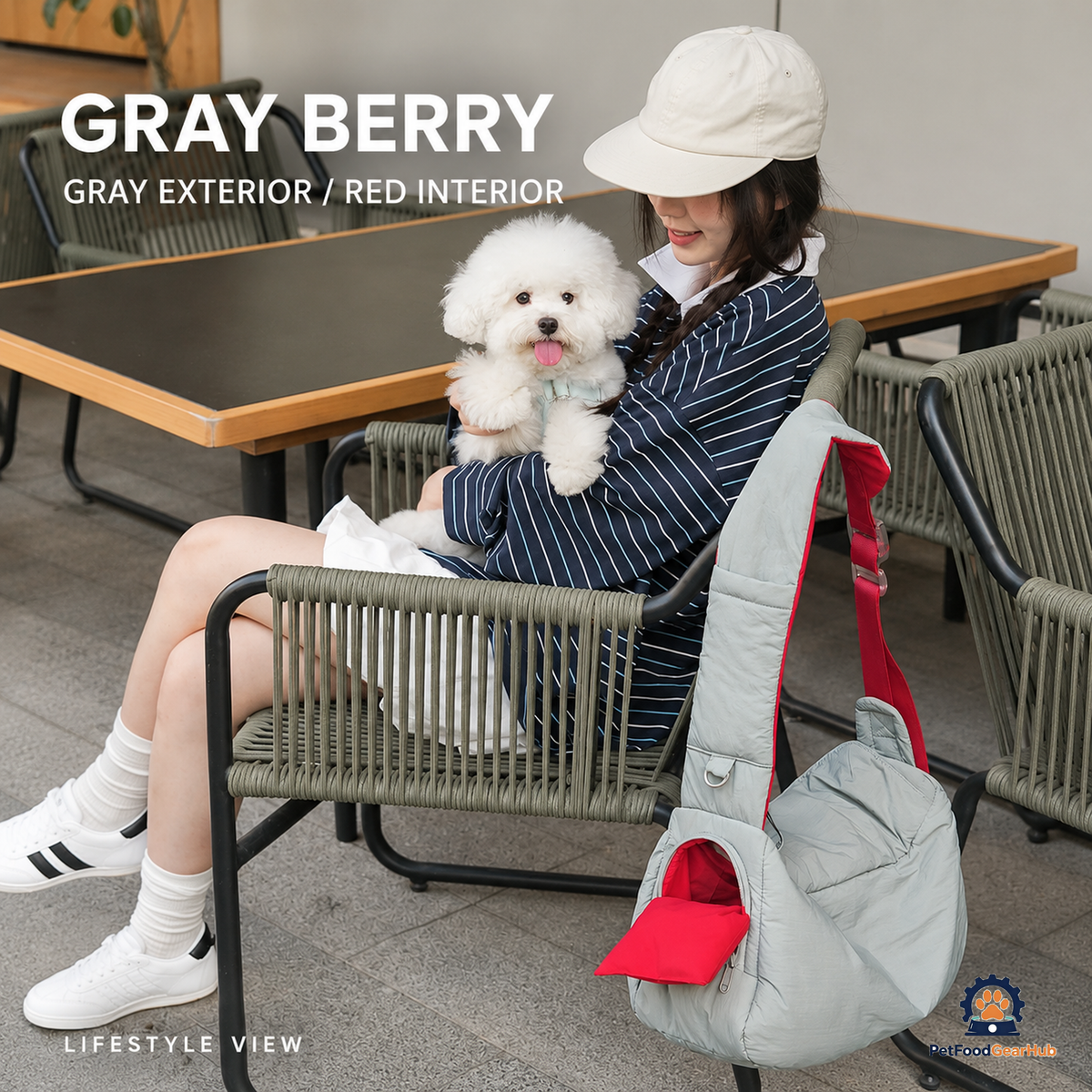 PetFoodGearHub Padded Crossbody Pet Carrier - product view 39