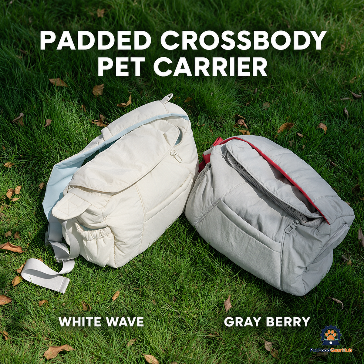 PetFoodGearHub Padded Crossbody Pet Carrier - product view 45