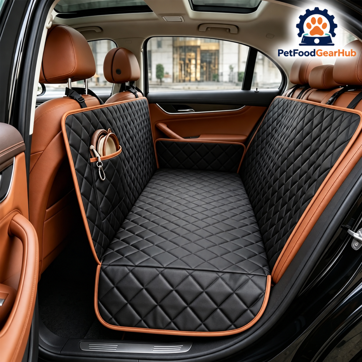 PetFoodGearHub pet car seat covers product view