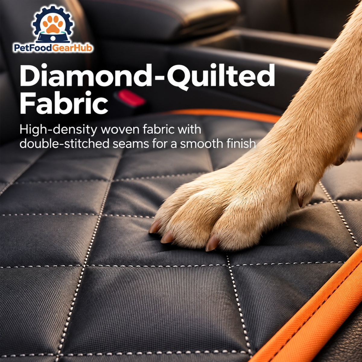 PetFoodGearHub pet car seat covers product view