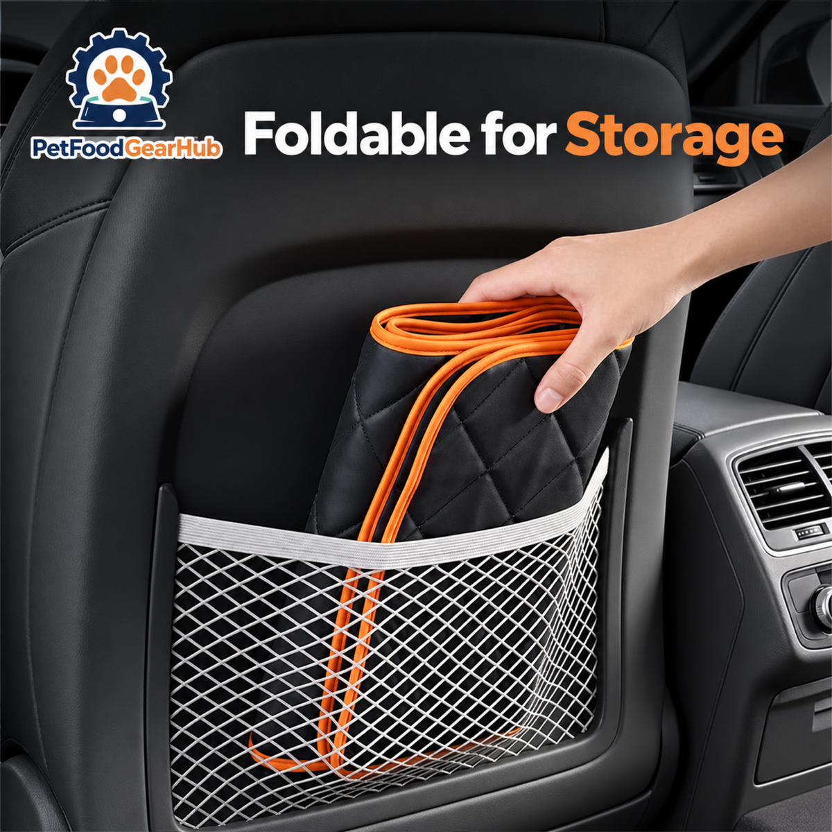 PetFoodGearHub pet car seat covers product view