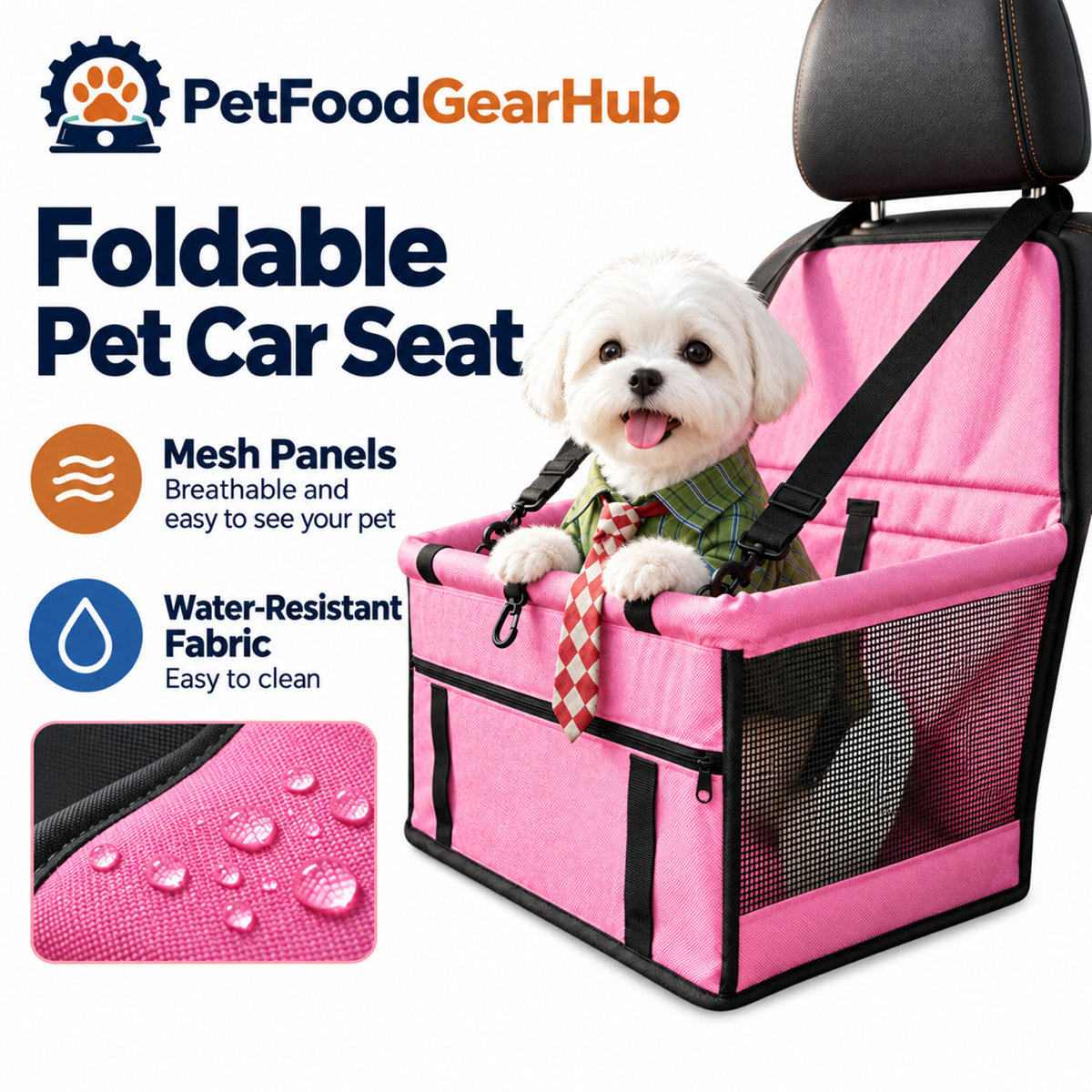 PetFoodGearHub pet car seats product view