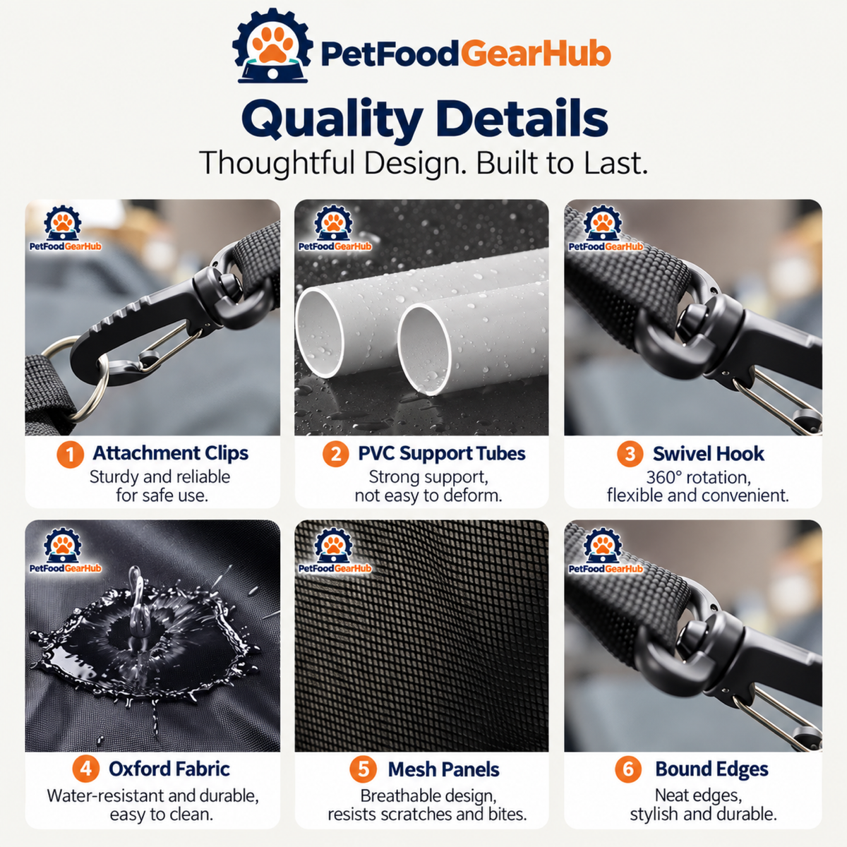 PetFoodGearHub pet car seats product view