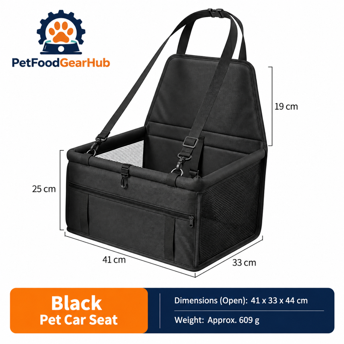 PetFoodGearHub pet car seats product view