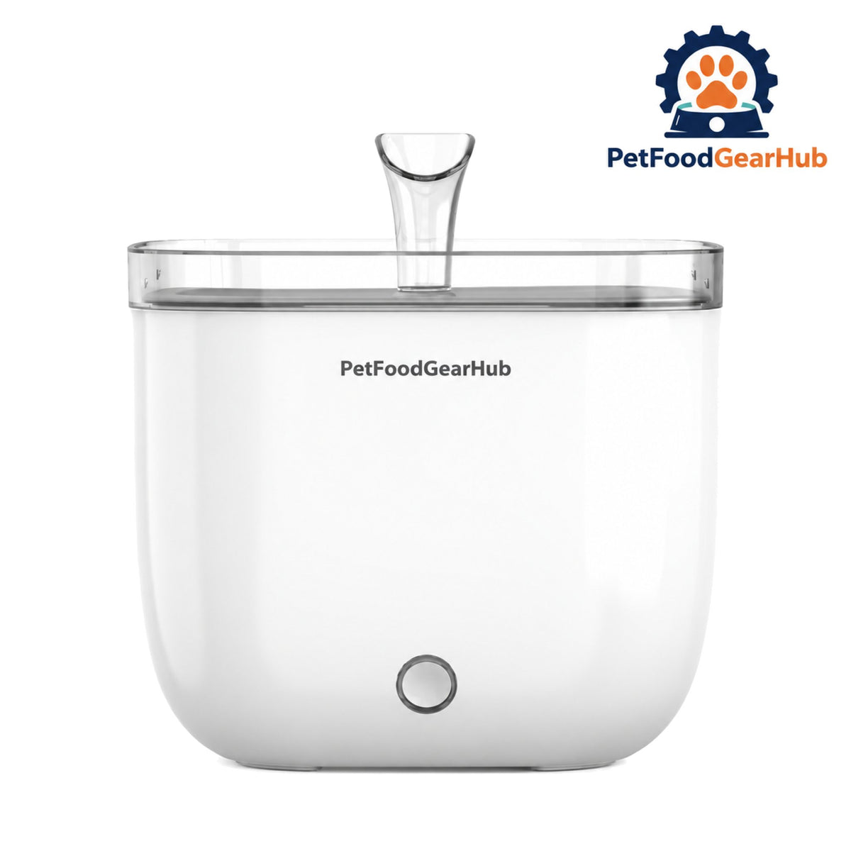 PetFoodGearHub Light Youth Cat Water Fountain with Stainless Steel Tray - Main product view