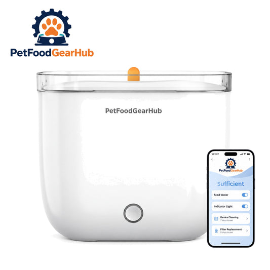 PetFoodGearHub Light Smart Cat Water Fountain, 2 L - Main product view