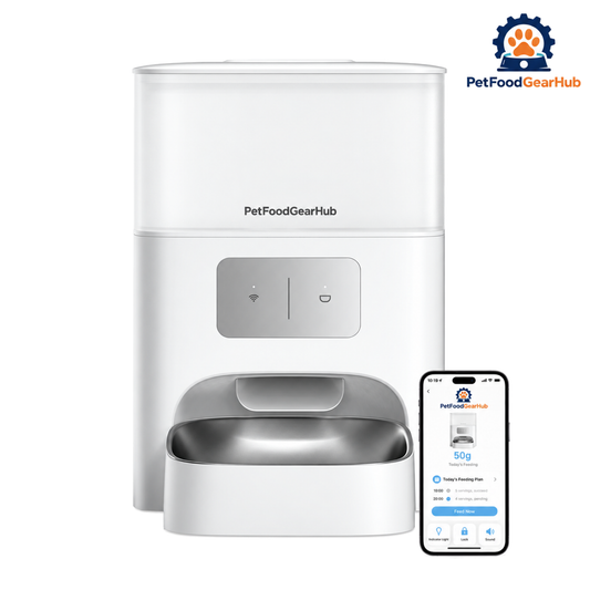 PetFoodGearHub M3 Smart Automatic Cat Feeder, 4.4 L - Main product view
