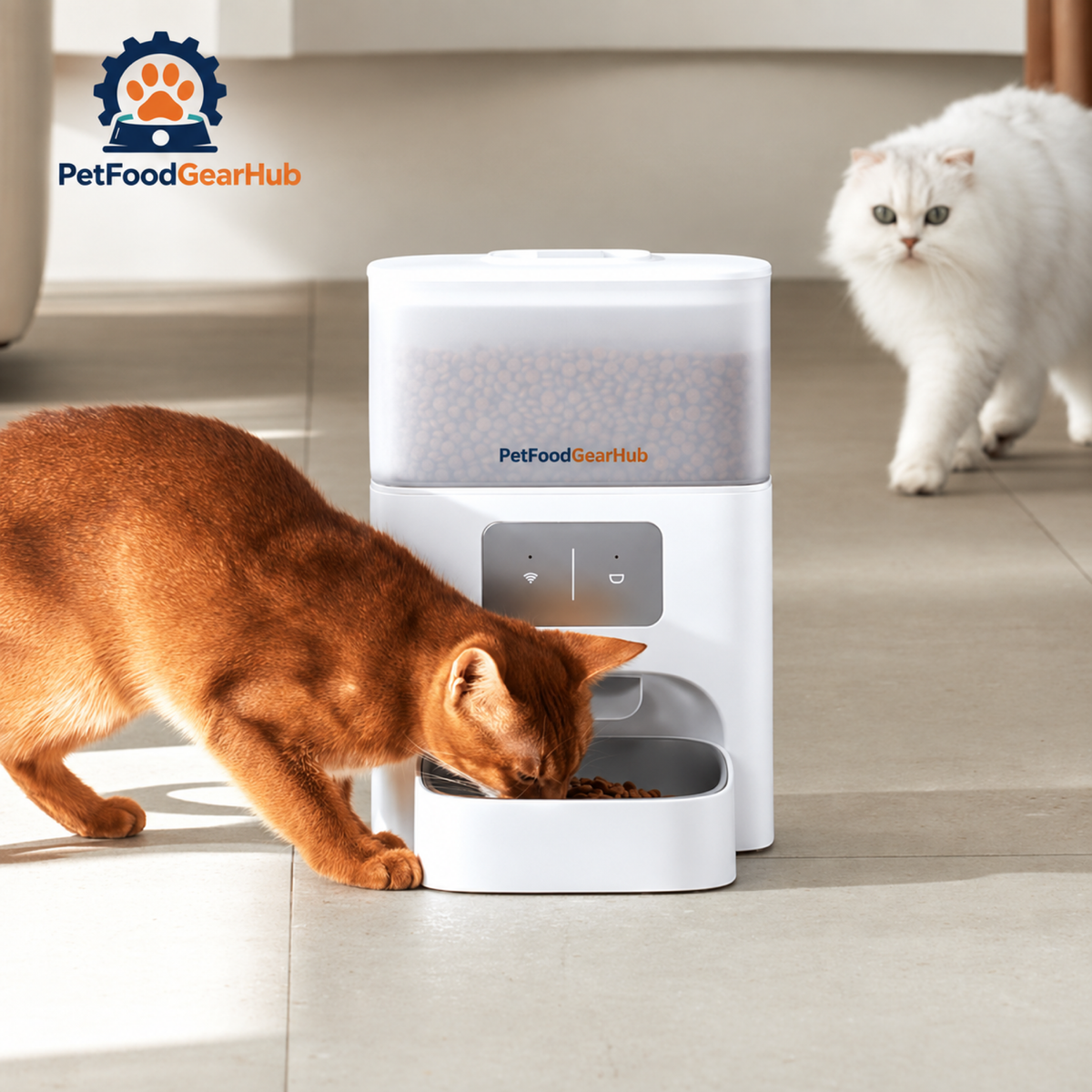 PetFoodGearHub M3 Smart Feeder & Light Youth Cat Fountain Bundle - Food storage capacity