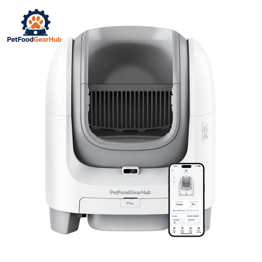 PetFoodGearHub C1 Open-Top Self-Cleaning Cat Litter Box - Main product view