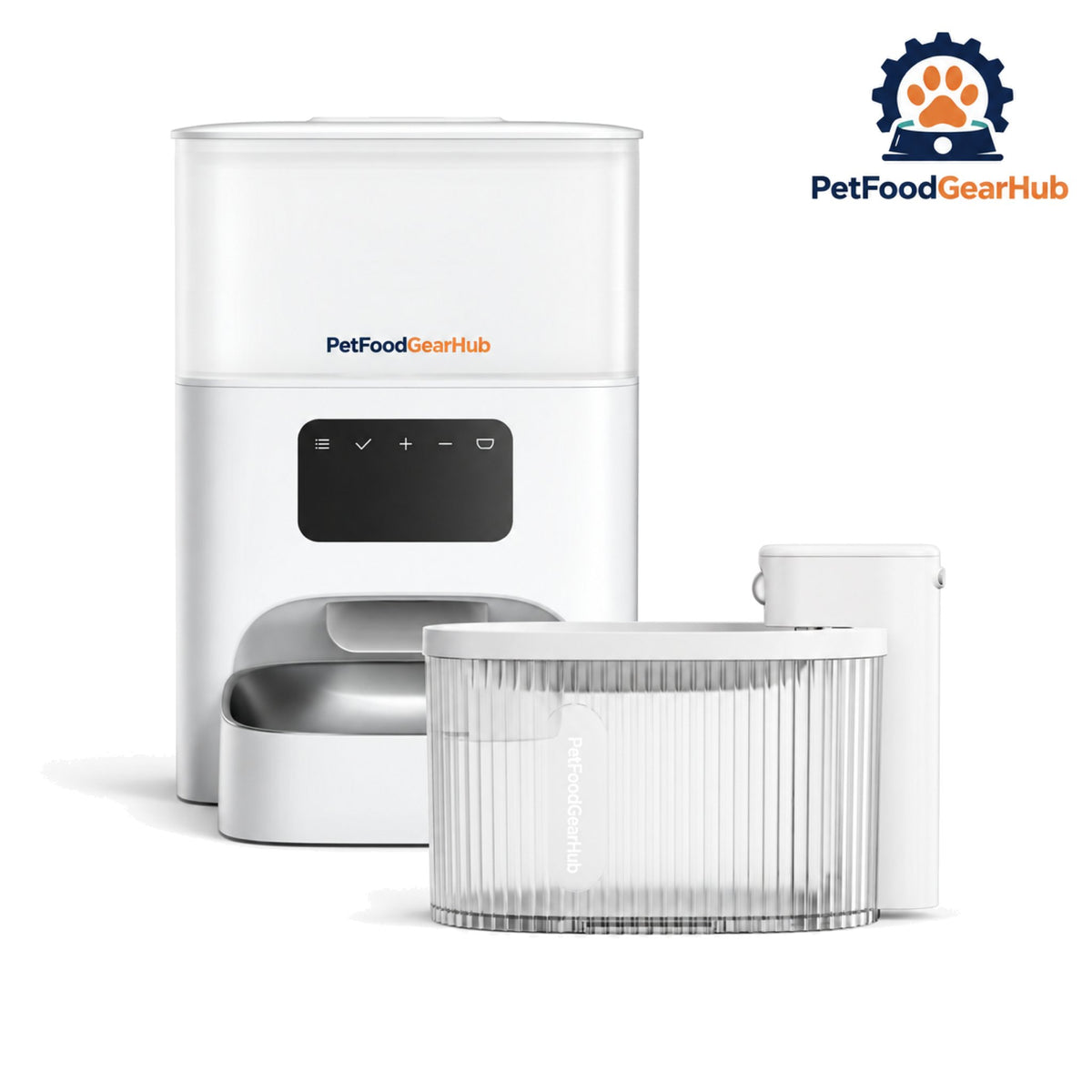 PetFoodGearHub Mini Cordless Cat Fountain & M2 Feeder Bundle - Product bundle