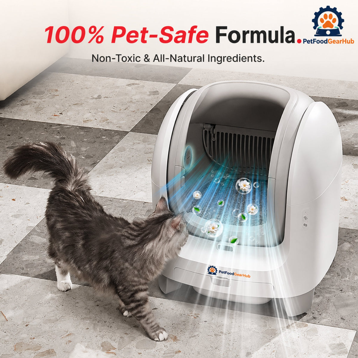 PetFoodGearHub C1 Litter Box Odor Control Refills, 2-Pack - Product detail view 4