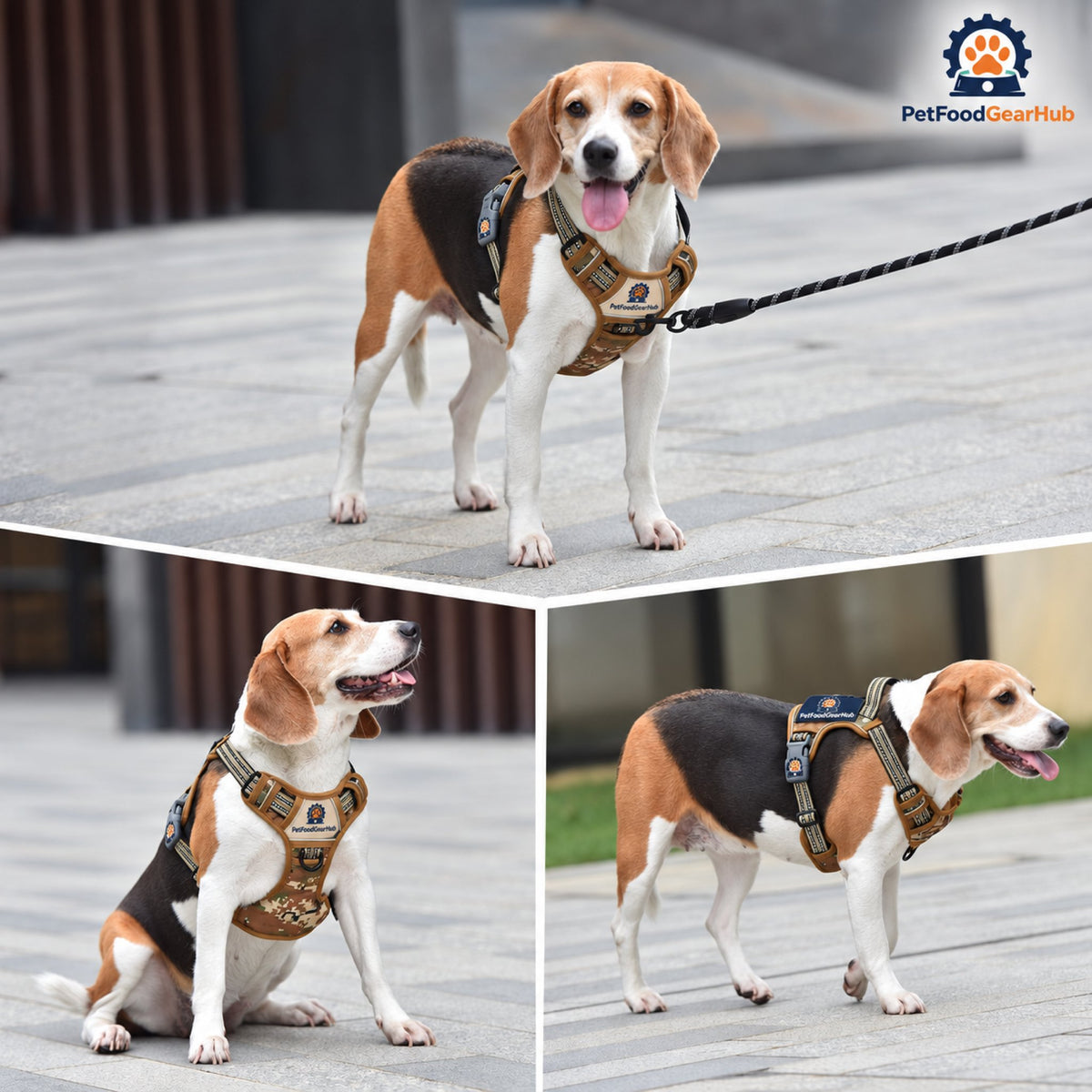 PetFoodGearHub Classic Adjustable Tactical Dog Harness - Product detail view 7