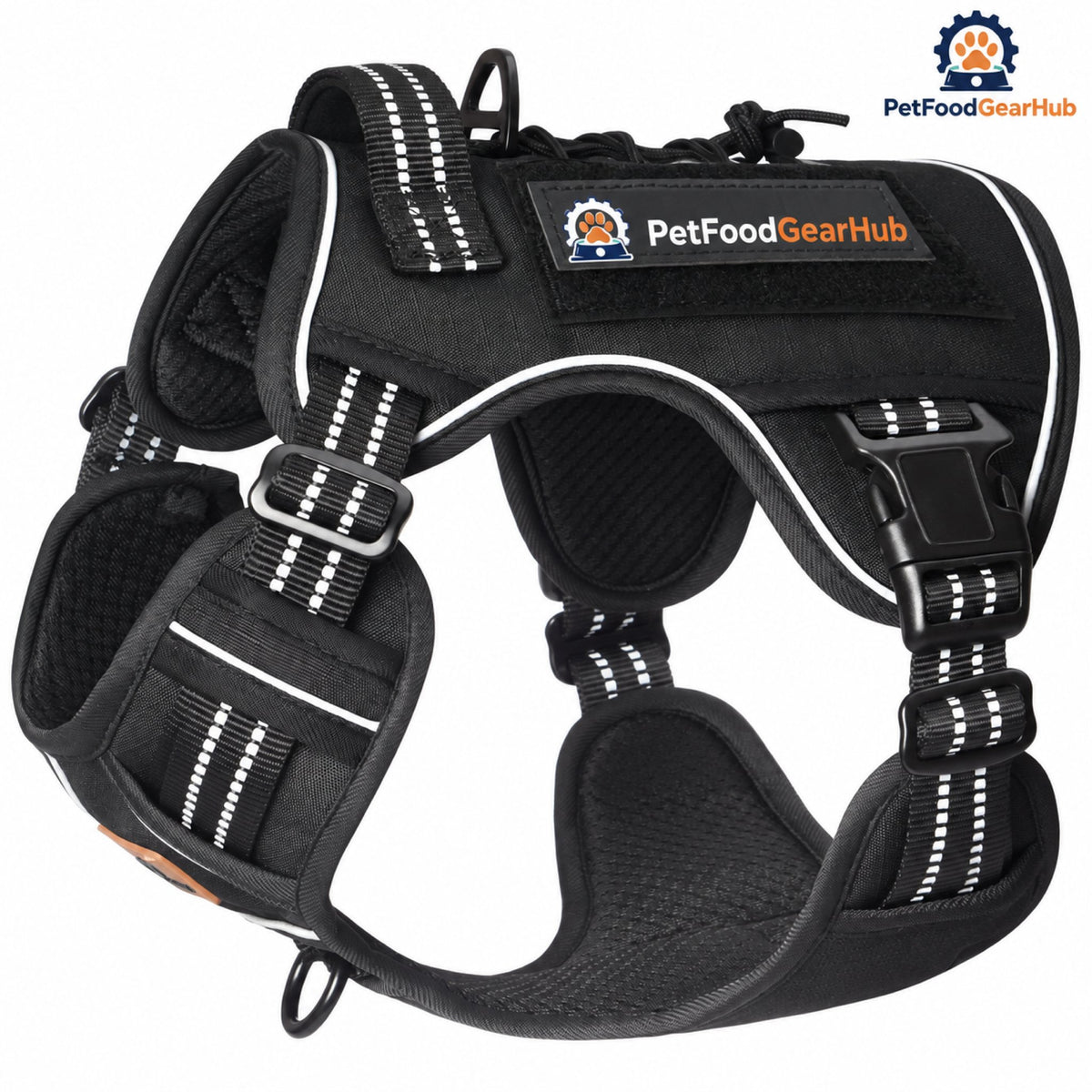 PetFoodGearHub Classic Adjustable Tactical Dog Harness - Product detail view 8