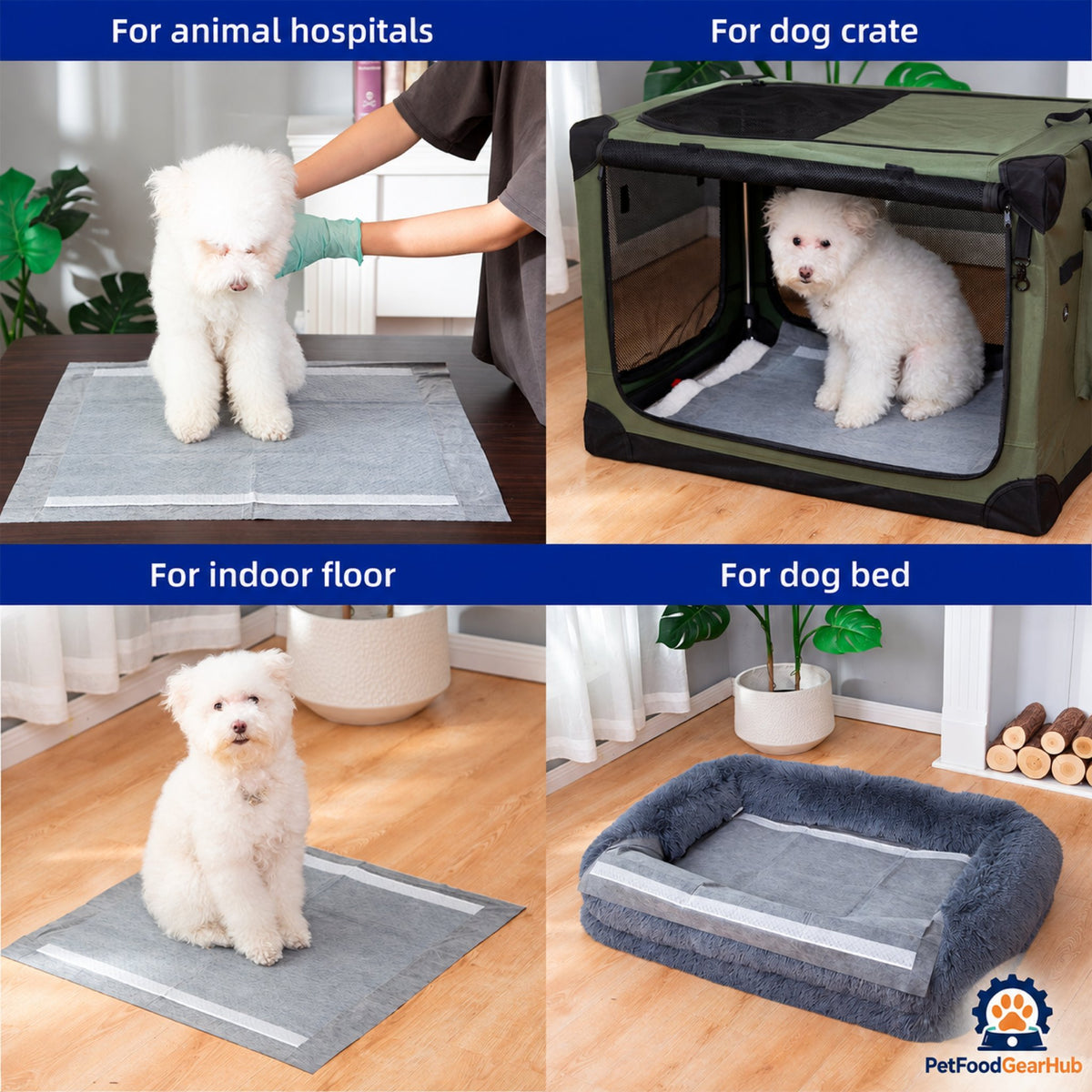 PetFoodGearHub Activated Carbon Puppy Training Pads - Product detail view 5