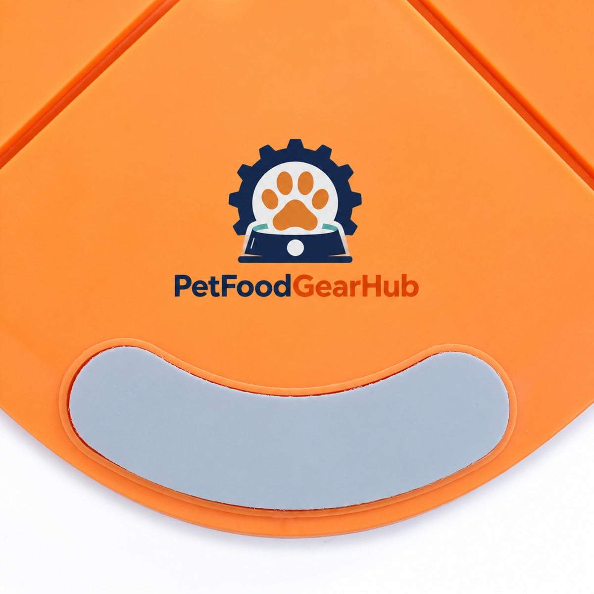 PetFoodGearHub Divided Pet Lick Mat - Non-slip base