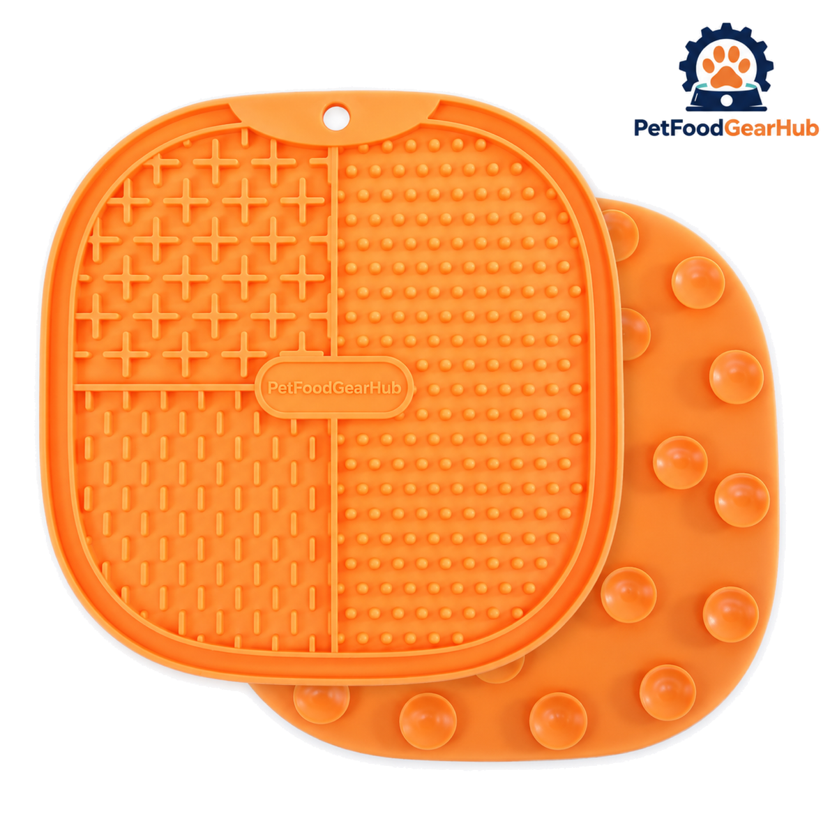 PetFoodGearHub Pet Lick Mat with Suction Cups - Suction cup lick mat