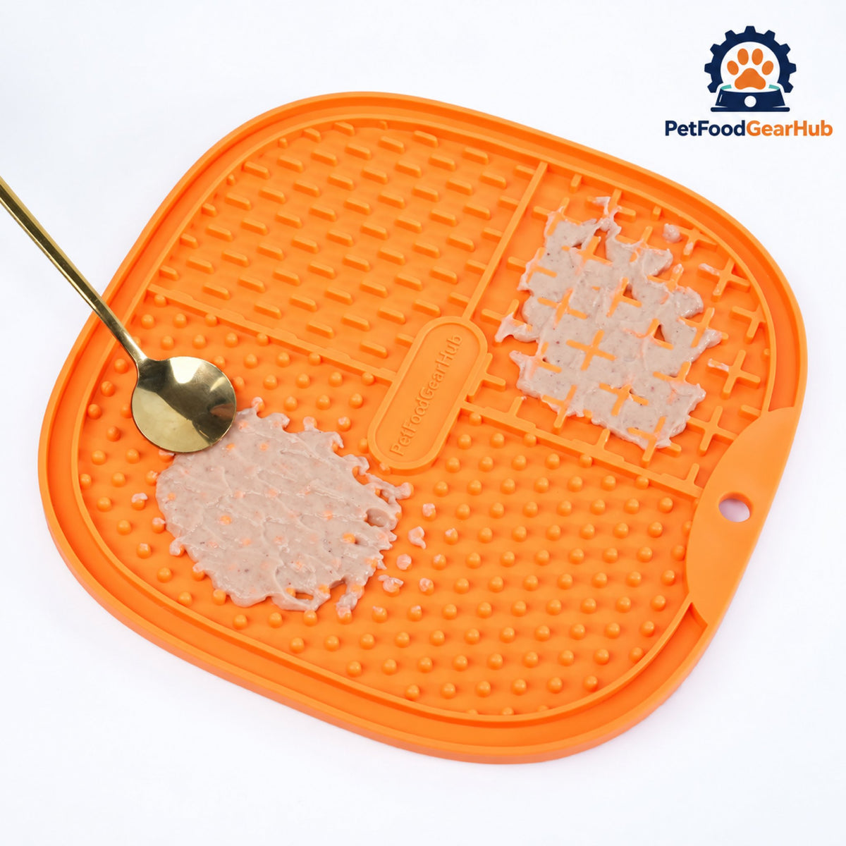 PetFoodGearHub Pet Lick Mat with Suction Cups - Lick mat with wet food