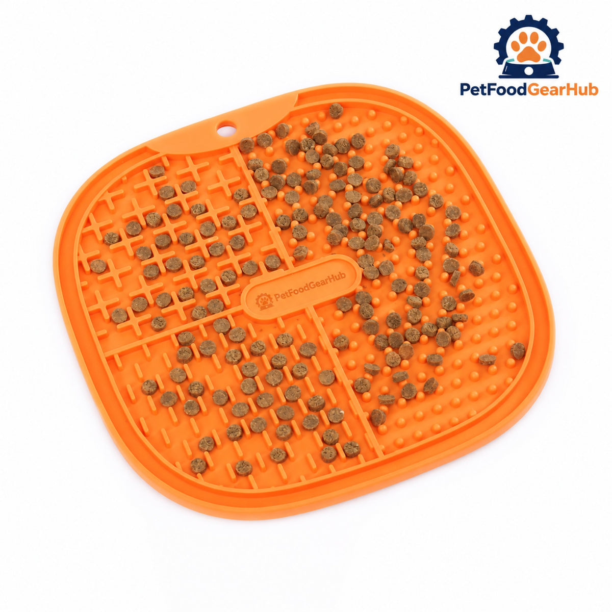 PetFoodGearHub Pet Lick Mat with Suction Cups - Lick mat with dry food