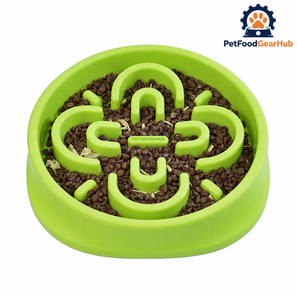 PetFoodGearHub Nonslip Slow Feeder Dog Bowl - Product detail view 2
