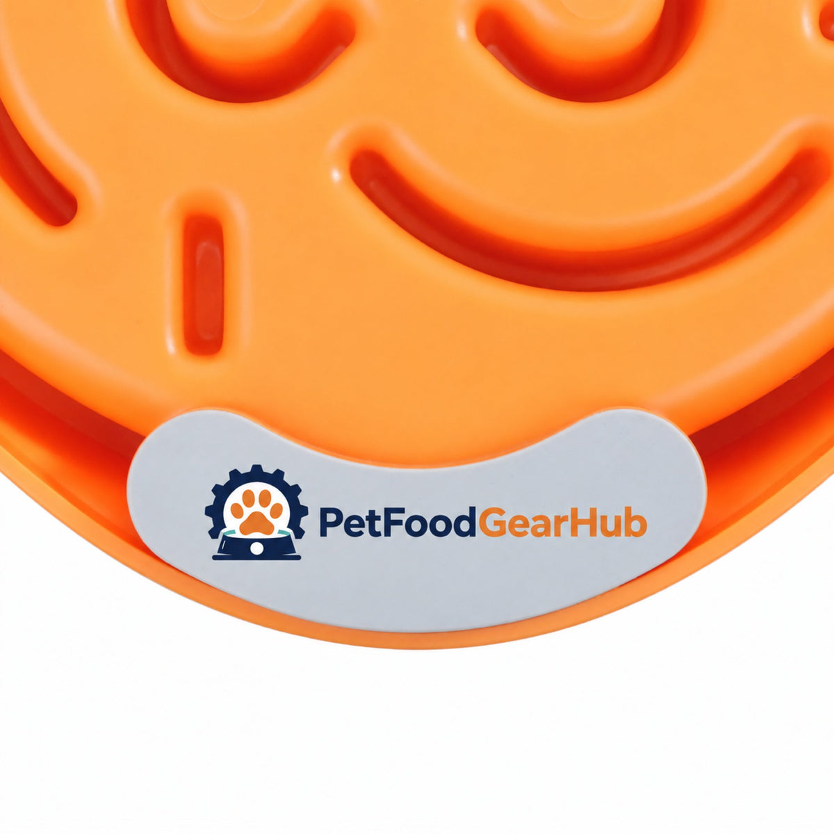 PetFoodGearHub Nonslip Slow Feeder Dog Bowl - Non-slip base