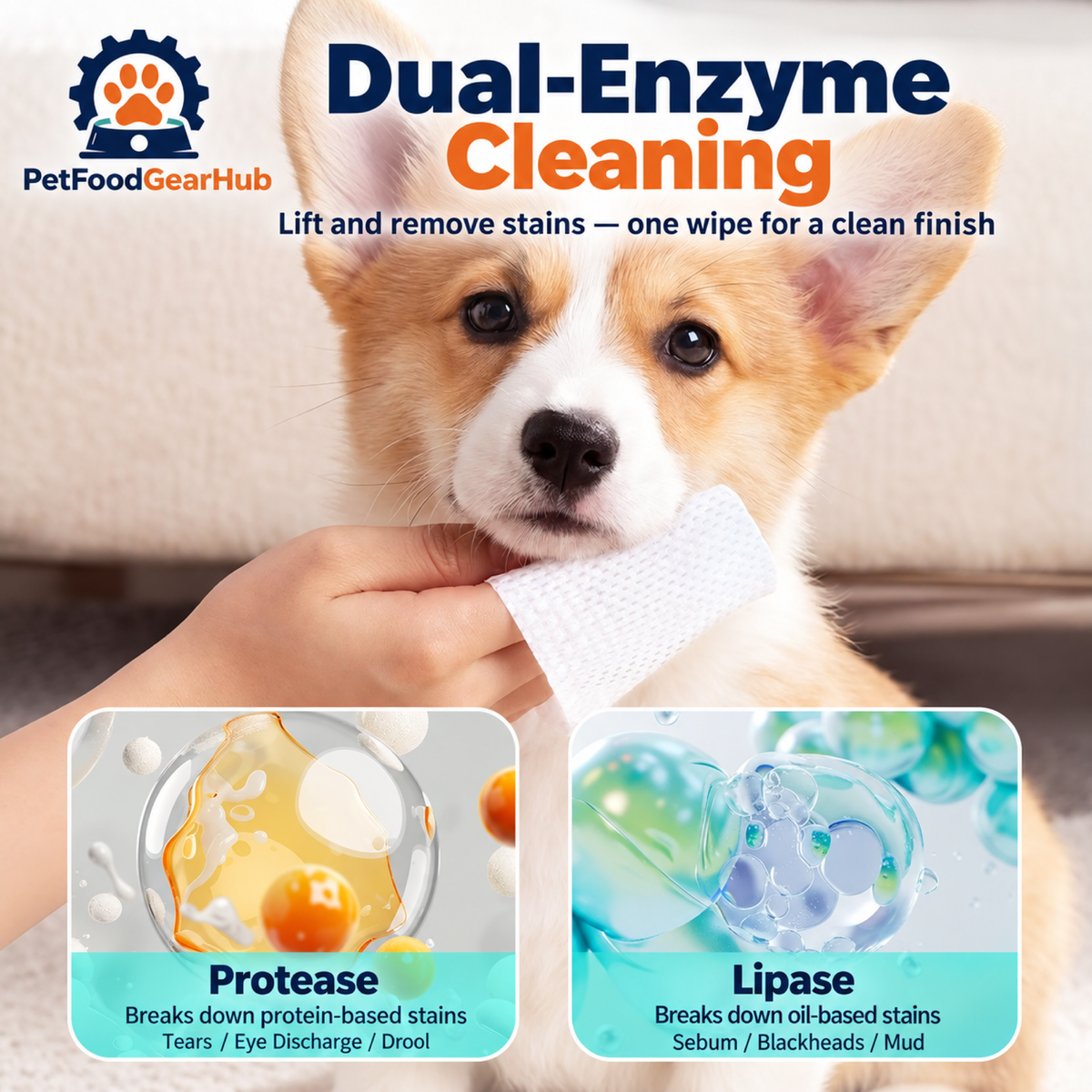 PetFoodGearHub Dual-Enzyme Cleaning