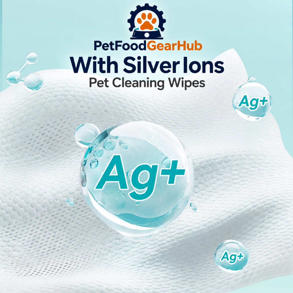 PetFoodGearHub pet cleaning wipes product view