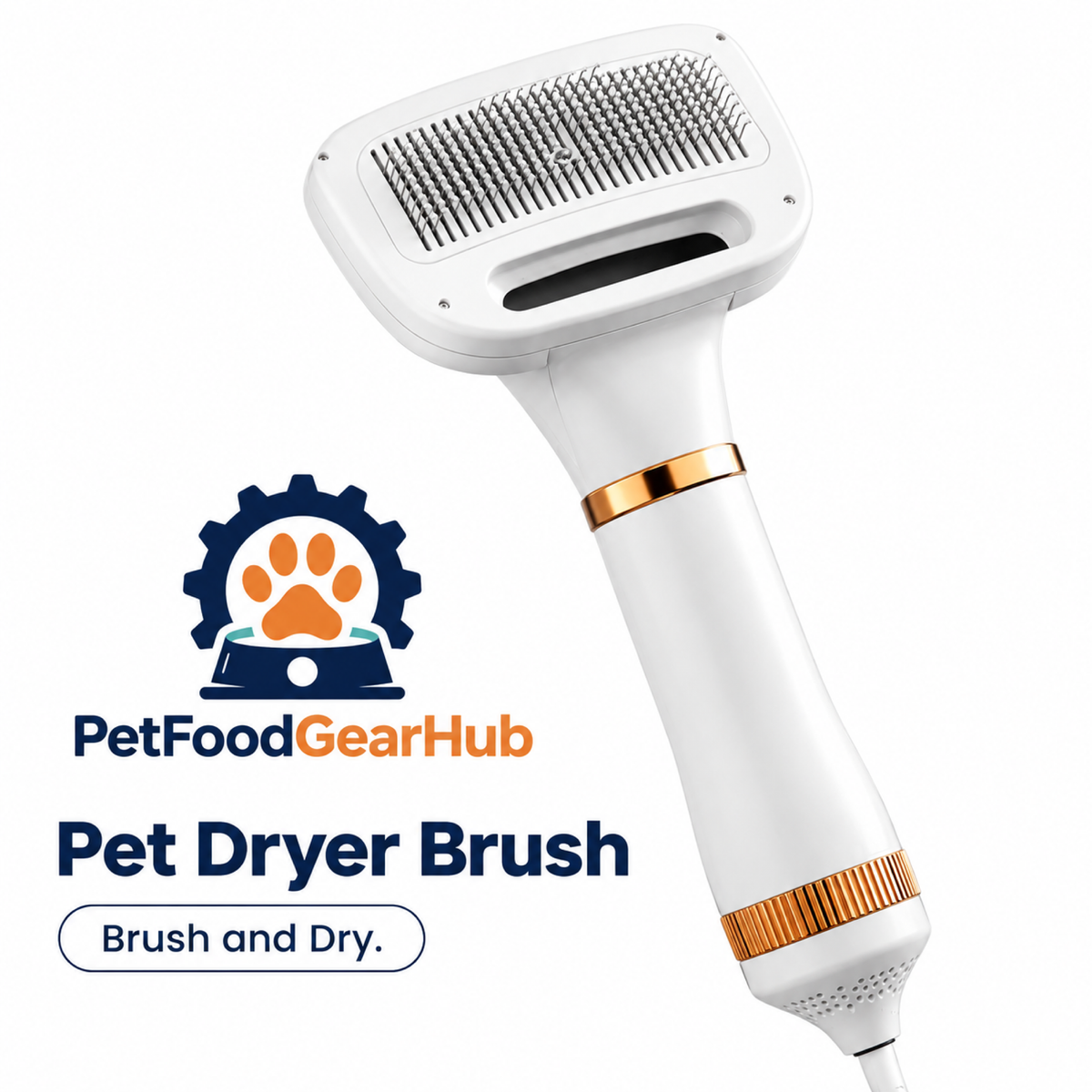 PetFoodGearHub pet dryer brushes product view