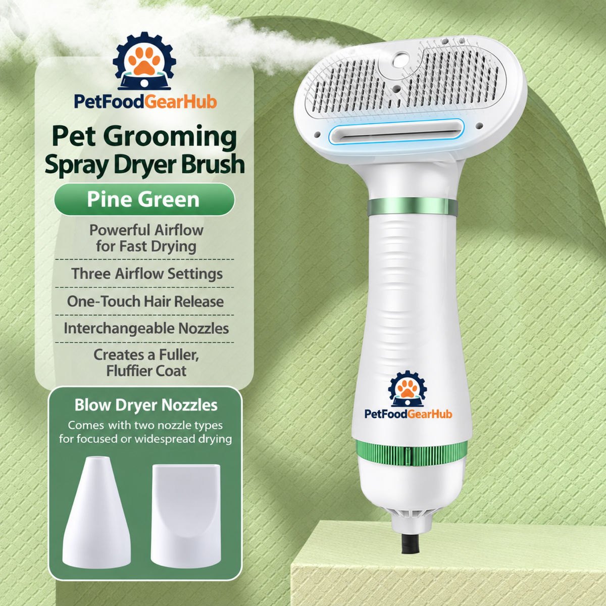 PetFoodGearHub pet dryer brushes product view