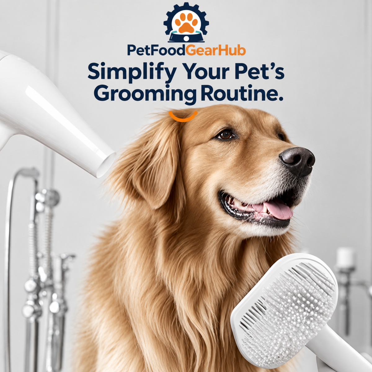 PetFoodGearHub pet dryer brushes product view
